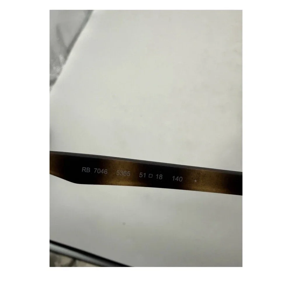 Ray-Ban RB7046 5365 51-18 140 Erika Optics Havana Matte Round Eyeglass Frames